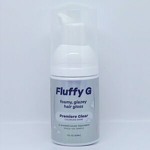 $5🌟 Hally Fluffy G, Foamy Glaze Hair Gloss in Premiere Clear